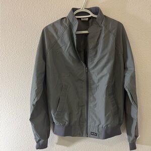 Vintage Tony Lama Gray Windbreaker Jacket
